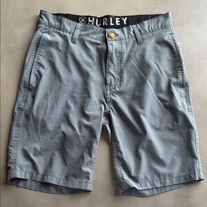 Hurley Gray Hybrid Shorts Lightweight Design NEW without tags